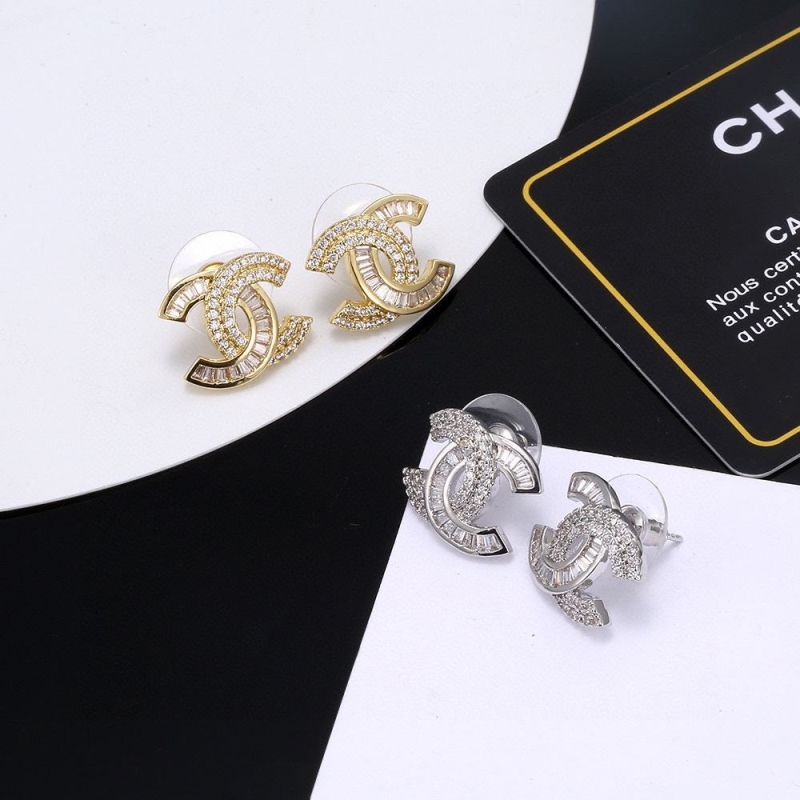Ch*el earrings